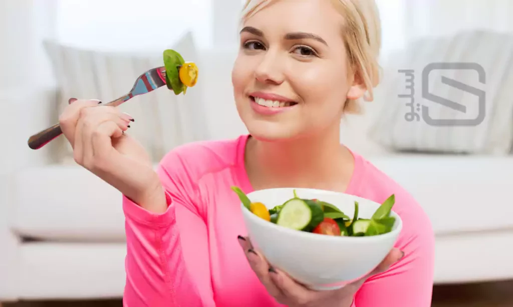 خوردن سبزیجات در رژیم لاغری یک ماهه