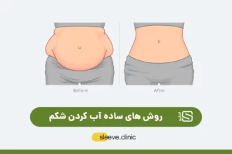 آب کردن چربی شکم