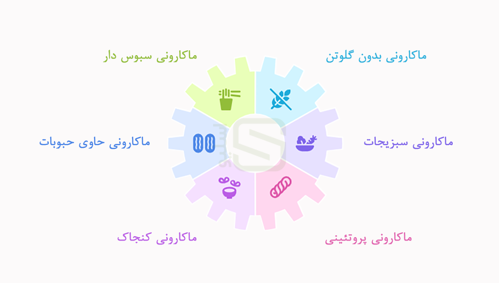 انواع ماکارونی رژیمی