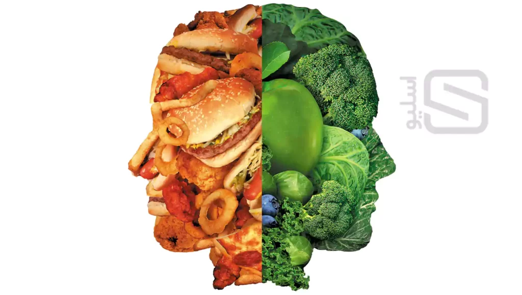 عکس از رژیم غذایی سالم و ناسالم
