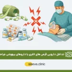 تداخل دارویی قرص های لاغری با داروهای بیهوشی جراحی