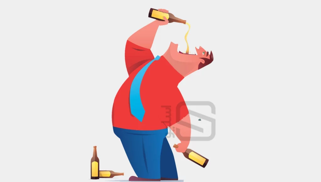 زیاده روی در مصرف مشروبات الکلی